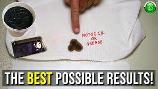 How To Easily Remove Oil From FabricsClothing