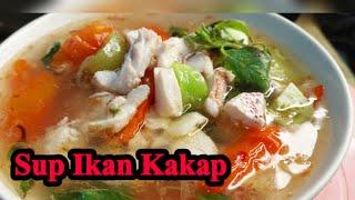 Sup Ikan Kakap  Kuah Yang Segar & Dijamin Tidak Amis 