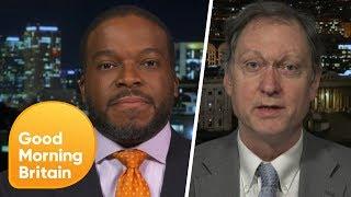 Gun Control Debate Erupts Into a Heated Argument  Good Morning Britain