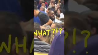 LeBron James Gets Into Heated Argument With Fan During Lakers Loss