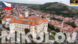 Mikulov aerial Czech Republic