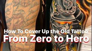 Samurai Cover Up Before N After HENDRIC SHINIGAMI