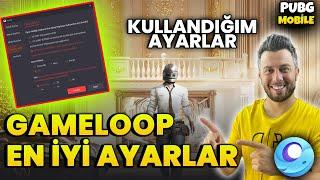 GAMELOOP EN İYİ AYARLAR l PUBG MOBİLE PC AYARLARI I GAMELOOP BEST SETTİNGS PUBG MOBİLE