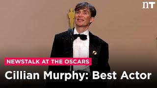 Im very proud to be Irish standing here today - Cillian Murphy wins Best Actor   Newstalk