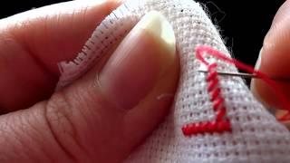 Вышивка крестом Процесс вышивки крестом для начинающих  The Cross Stitch Process for Beginners