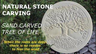 MAKE MONEY FROM YOUR SAND BLASTER - Sand Carved Tree of Life