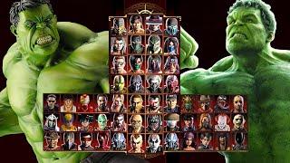 Mortal Kombat 9 - HULK MOD - Expert Arcade Ladder - Gameplay @ 1080p - 60ᶠᵖˢ 