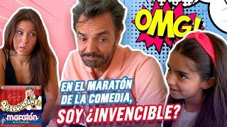 El Maratón de la Comedia... corre por mis venas  Aitana Alessandra y Eugenio Derbez