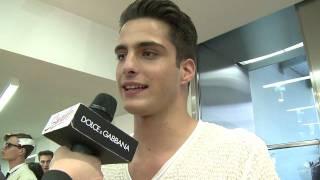 Backstage Dolce&Gabbana Spring Summer 2011 man with the models