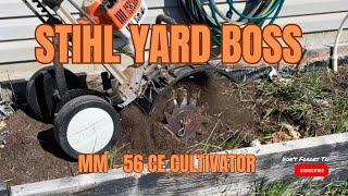 Yard Boss Turns Soil Easy Rototiller  Cultivator Attachment