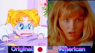 Sailor Moon Original vs Saban MoonToon Makers American Pilot  Comparisons