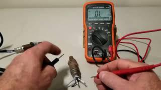 How To Test Oxygen Sensor Heated Element is Good or Bad H02S Sensor Test