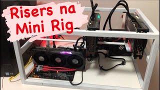  CHEGARAM OS RISERS PRA MINI RIG DE MINERAÇÃO - BERNA CRIPTO