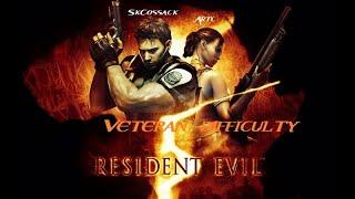 Resident Evil 5 coop - Veteran Chris Side - No Commentary