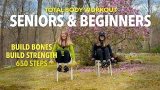 Senior & Beginner Strength Training #1 - Build Bones & Muscles 24 MIN