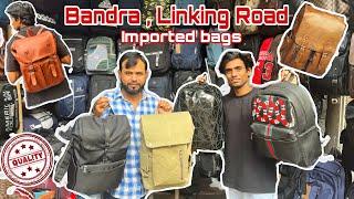 CHEAPEST BAGS SHOP IN BANDRA LINKING ROAD  LEATHER BAGS 