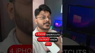 4 Most Useful iPhone Shortcuts  Part-2 #shorts #iphone