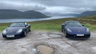 Scotland Roadtrip Day 3 - Porsche Boxster 986 and Cayman 4.0 GTS