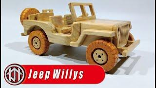 Jeep Willys reborn - DIY wood cars