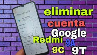 eliminar cuenta de Google xiaomi Redmi 9A - 9T - 9C  Nuevo método actualizado