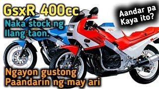 Gsxr 400 at nk 400 Naka stock nalangNgayon ay gustong paandarin ng may ari  check muna natin.