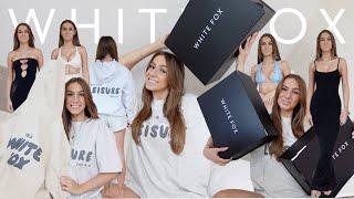 HUGE WHITE FOX HAUL  TRY ON & DISCOUNT CODE  NEW IN SPRING 2023 UK  BOUTIQUE