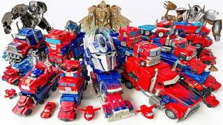 Different OPTIMUS PRIME Transformers Leader Truck Toys Rise of Beasts Robot Tobot & Maximals Movie