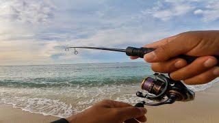 MANCING CASTING PINGGIRAN DI PANTAI AIR JERNIH PASIR PUTIH