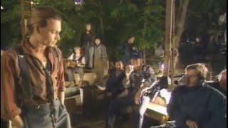 Johnny Depp Dancing Scares Me extremely rare Chocolat behind the scenes conversation