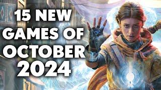 15 NEW Games of October 2024 You Need To Look Forward To PS5 XBOX SERIES X  S PC SWITCH