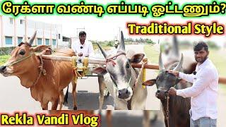 Rekla Vandi Vlog TamilOur Traditional CultureHow To Ride Rekla VandiKangayam BreedDhanush Now