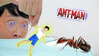 Yejun Funny Play about Ant Man with Hide and Seek