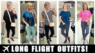 Long Flight Outfits That Are Actually Comfortable for Airline Travel