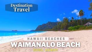 Hawaii Beaches to Visit  Waimanalo Beach Park Walking Tour  Hawaii Travel