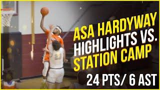 Asa Hardyway 24 PTS 6 AST FULL HIGHLIGHTS vs. Station Camp 1.21.2022
