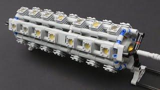 Build & Test Lego Engines V8 U12 H16 X24 multirow-radial-42 S100