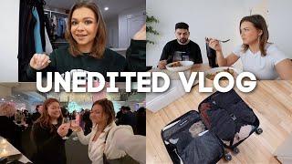 UNEDITED VLOG zane faces his allergies the earthquake bridal event in NYC packing for minnesota