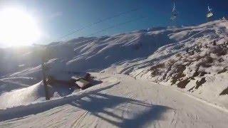 Bad Hofgastein Piste H5 + H31 von Weidmoser Bergstation bis Angertal