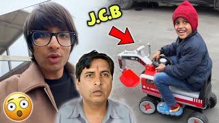 Kunali Ka New Gift JCB Toy Truck   Sourav Joshi vlogs