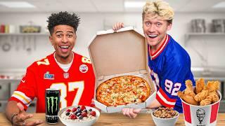 We Tried NFL Players Pregame Meals