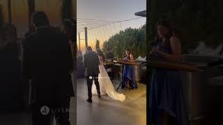 Wedding Entrance Sara perche to amo qanun cover - Lebanese wedding