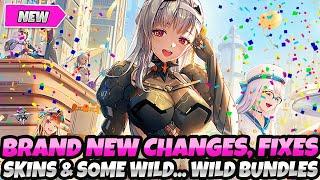 SOOOO UHHHHH... BRAND NEW CHANGES FIXES SKINS & SOME WILD... WILD BUNDLES Nikke Goddess Victory