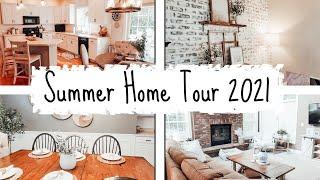 *NEW* SUMMER 2021 HOME TOUR  RUSTIC MODERN DECOR IDEAS