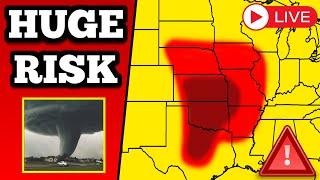 The Emergency Tornado Outbreak Coverage For Several Large Tornadoes - 52424
