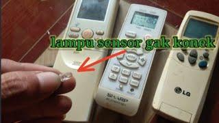Mengganti Sensor Remote yang gak Mau Nyala ll Remote AC Gak Mau Konek