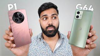 Moto G64 5G vs Realme P1 5G - Best 5G Phone Under ₹15000?
