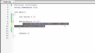 Buckys C++ Programming Tutorials - 18 - while Loops