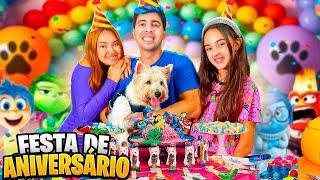 FIZEMOS A MAIOR FESTA DE TODAS PARA A NOSSA CACHORRINHA MICA - Divertidamente 2