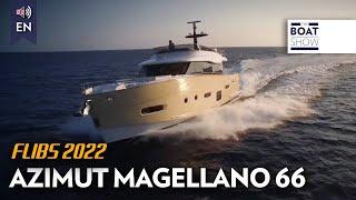 AZIMUT MAGELLANO 66 seen at FLIBS 2022 - The Boat Show