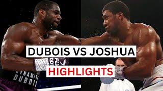 Anthony Joshua vs Daniel Dubois Highlights & Knockouts